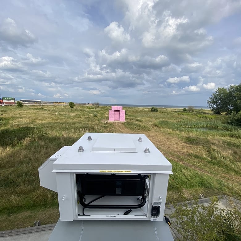 Projector Outdoor Housing At Hummings Exhibition In Denmark - Exact  Solutions